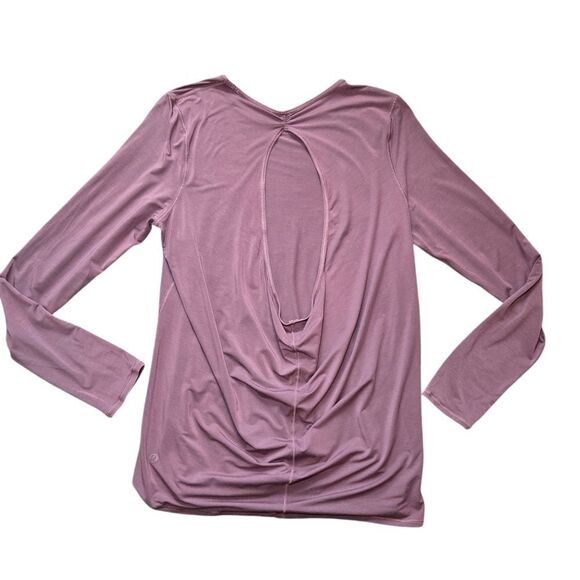 Lululemon Timeless Twist Long Sleeve- Antique Bark - Picture 5 of 8